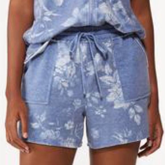 Cato SNORKEL BLUESNORKEL Floral Drawstring Shorts - Picture 1 of 8